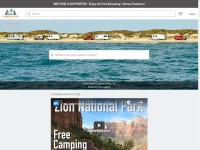 Desktop screenshot for campendium.com