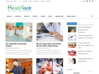 Desktop screenshot for healthiack.com