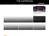 Desktop screenshot for thehappening.com