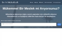 Desktop screenshot for eniyimeslekler.com