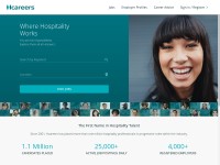 Desktop screenshot for hcareers.com