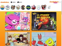 Desktop screenshot for nickelodeon.ru