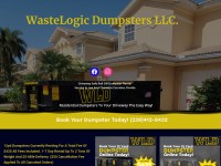 Desktop screenshot for wastelogicdumpsters.com