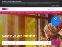 Desktop screenshot for immonot.com