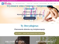 Desktop screenshot for tester-owulacyjny-afrodyta.pl