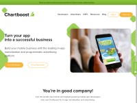 Desktop screenshot for chartboost.com