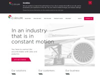 Desktop screenshot for cirium.com