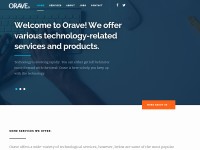 Desktop screenshot for orave.com