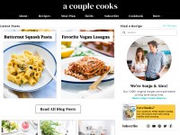 Desktop screenshot for acouplecooks.com