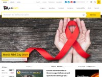 Desktop screenshot for eni.it