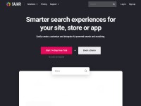 Desktop screenshot for sajari.com