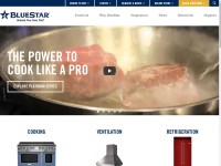 Desktop screenshot for bluestarcooking.com