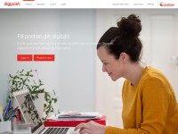 Desktop screenshot for digipost.no