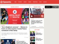 Desktop screenshot for squawka.com