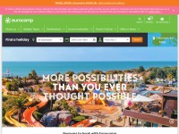 Desktop screenshot for eurocamp.co.uk