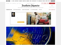 Desktop screenshot for faz.net