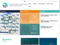 Desktop screenshot for imgw.pl