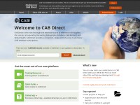 Desktop screenshot for cabdirect.org
