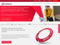 Desktop screenshot for mobileiron.com