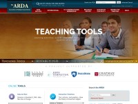 Desktop screenshot for thearda.com