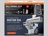 Desktop screenshot for mitutoyo.com