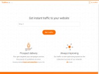Desktop screenshot for traffics.io