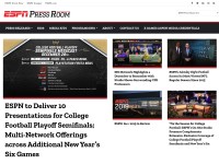 Desktop screenshot for espnmediazone.com