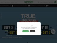 Desktop screenshot for terpeenes.com