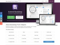 Desktop screenshot for bootstrapformhelpers.com