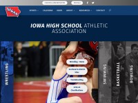 Desktop screenshot for iahsaa.org