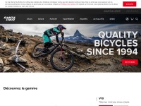 Desktop screenshot for santacruzbicycles.com