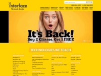 Desktop screenshot for interfacett.com