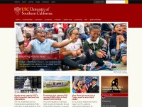 Desktop screenshot for usc.edu