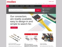 Desktop screenshot for molex.com