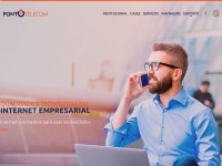 Desktop screenshot for pontotelecom.com
