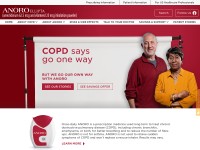 Desktop screenshot for anoro.com