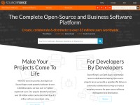 Desktop screenshot for sourceforge.com