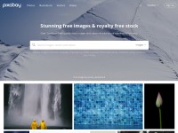 Desktop screenshot for pixabay.com