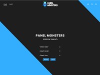 Desktop screenshot for panelmonsters.com