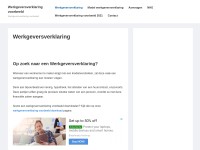 Desktop screenshot for werkgeversverklaringvoorbeeld.nl