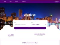 Desktop screenshot for allzajobs.com