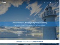 Desktop screenshot for stratus.com