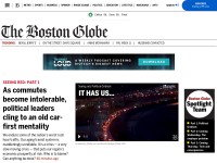 Desktop screenshot for bostonglobe.com