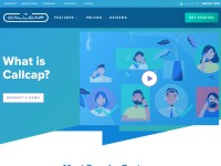 Desktop screenshot for callcap.com