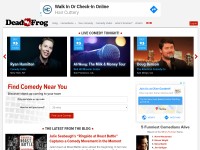 Desktop screenshot for dead-frog.com