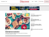 Desktop screenshot for discovermagazine.com