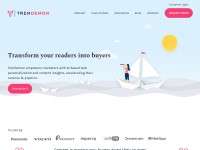 Desktop screenshot for trendemon.com