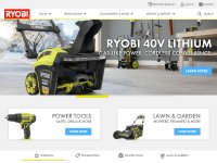 Desktop screenshot for ryobitools.com