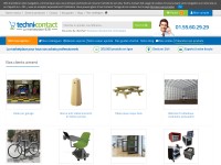 Desktop screenshot for techni-contact.com