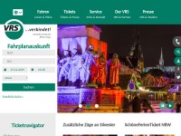 Desktop screenshot for vrs.de